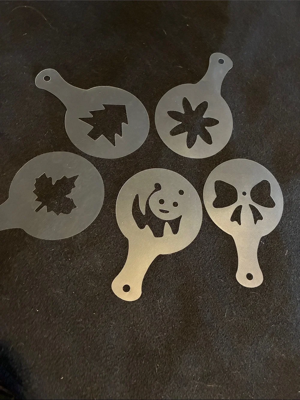 Set of 14 Coffee/Latte/Cupcake Stencils